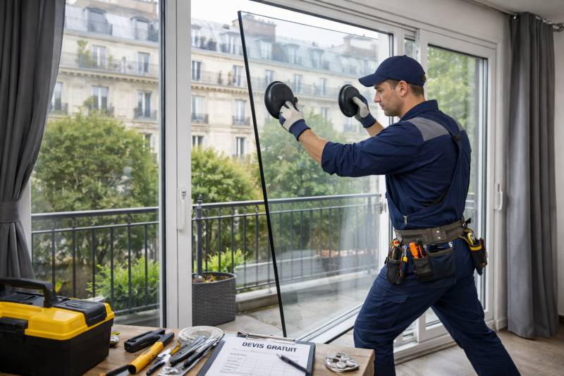 Remplacement de vitre à Paris 6